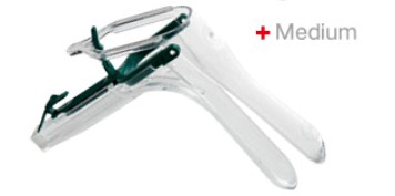 Vaginal speculum with light source£¬medium