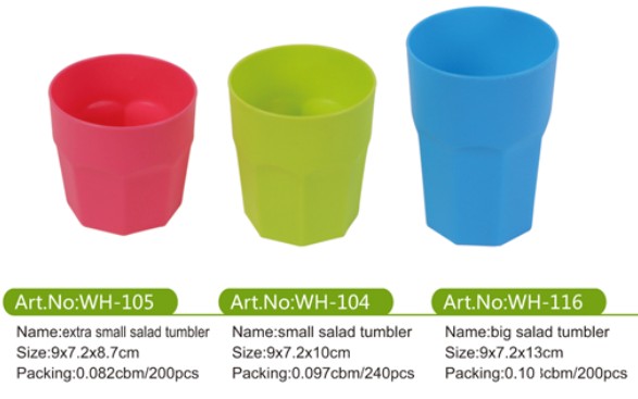 WH-105 salad tumblers