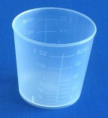 60ml medicine cup