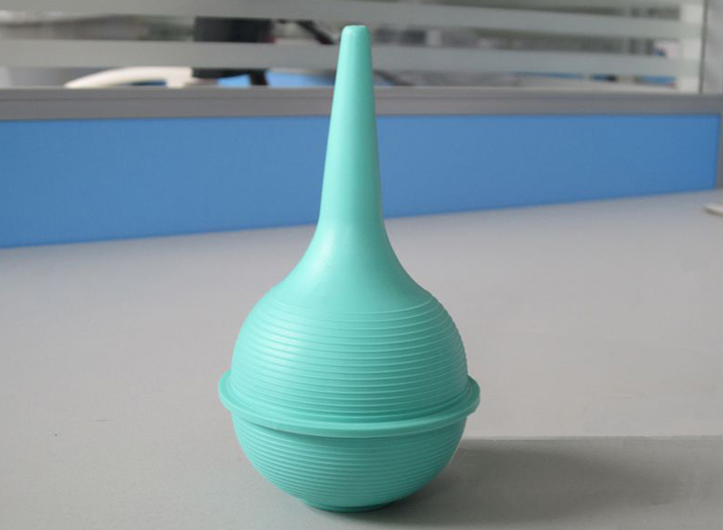 90ml PVC ear Ulcer syringe, Green