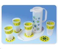 WH-320-5B 10pcs juice pitcher set