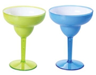 WH-190X two-tone margarita glass